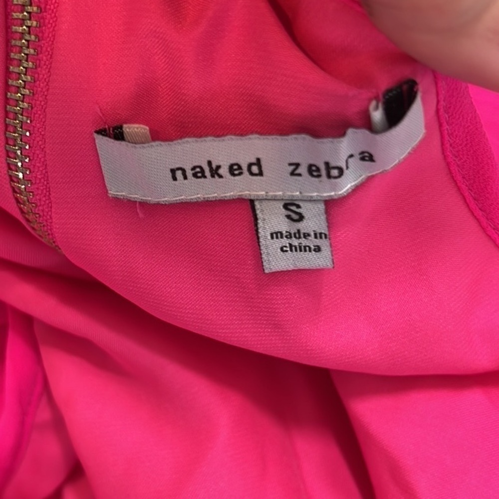 Naked Zebra, Live Life in Color! Heads will Turn… Beautiful & Completely Lined,S - Picture 4 of 7